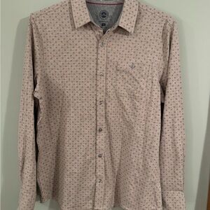 Flag & Anthem Beige Patterned Shirt